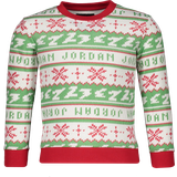 104 Julesweaters Jordan Sweatshirt jumpman holiday crew kids 85a153-r78 Størrelse 110-116