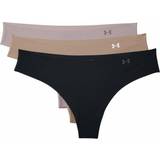 Under Armour Trusser Under Armour Pure Stretch Thong Black/Nude/Dash