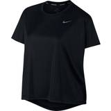 Nike Dame - Gul Tøj Nike Miler Short Sleeve Top, dame