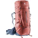 Deuter Pink Tasker Deuter Aircontact X 80 15 SL Backpack Women redwood/ink M 2022 Hiking Backpacks