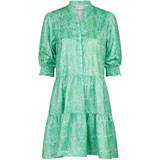 Dame - Grøn - Korte kjoler - XXL Neo Noir Emmy Ditsy Glow Dress - Green