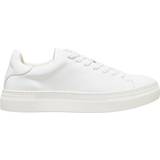 Selected 46 Sko Selected Leather Sneaker M - White
