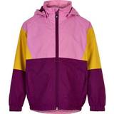Smudsafvisende materiale Regnjakker Børnetøj Color Kids Color Block Jacket - Fuchsia Pink (740531-5031)