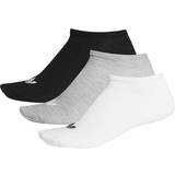 krans automatisk Ledelse Adidas Originals Trefoil Liner Socks 3-pack - White/Black/Medium Grey  Heather • Pris »