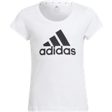 adidas Girl's Essentials T-shirt - White/Black (GU2760)