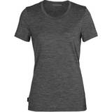 Dame - Merinould T-shirts & Toppe Icebreaker Women's Tech Lite II Merino Short Sleeve T-shirt - Grey