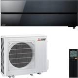 A+++ Luft-til-luft varmepumper Mitsubishi Hero 2.0 LN35 Black Udendørsdel, Indendørsdel