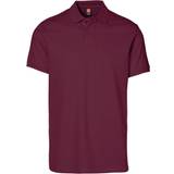 Elastan/Lycra/Spandex - Rød T-shirts & Toppe ID Stretch Polo Shirt - Bordeaux