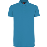 L - Turkis Polotrøjer ID Stretch Polo Shirt - Turquoise