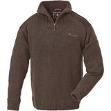 Uld Overdele Pinewood Hurricane Sweater M'S 9648 - Brown Mix