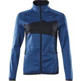 4 - L Sweatere Mascot Half Zip Fleece Jumper - Azure Blue/Dark Navy