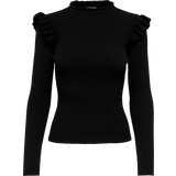 Flæse - Polyester Overdele Only Sia Sally Ruffle Top