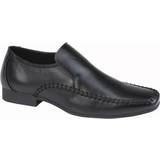 TPR Loafers Route 21 Mens Loafers (12 UK) (Black)