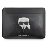 Karl Lagerfeld Computertasker Karl Lagerfeld Huvudpräglat datorfodral 16 Svart