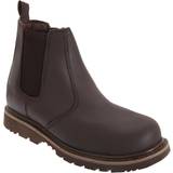 Chelsea boots grafters Mens Safety Chelsea Boots (11 UK) (Black)