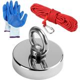 Fiskemagnet INF Neodymium Magnet/Fishing Magnet 180kg with rope and gloves