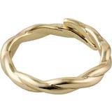 Pilgrim Leather Bracelets Smykker Pilgrim Lulu Twirl Stack Ring - Gold