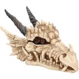 Nemesis Now Beige Dekorationer Nemesis Now Dragon Skull Dekorationsfigur 15cm
