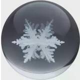 Krystal Globusser Kasia Lilja Krystalkugle - Snowflake 2 Globus 8cm