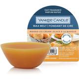Orange Lysestager, Lys & Dufte Yankee Candle Mango Ice Cream Duftlys 22g