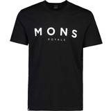 Mons Royale Slim Overdele Mons Royale Icon T-Shirt - Black