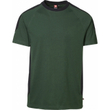Grøn - Rund hals - XXL Overdele ID PRO Wear T-shirt - Bottle Green
