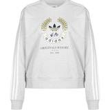 48 - Dame - Guld Sweatere adidas Originals Crest Graphic Sweatshirt