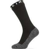 Sealskinz waterproof sock Sealskinz Waterproof Warm Weather Soft Touch Mid Length Sock Unisex - Black/Grey Marl/White