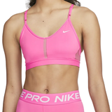 Mesh - Pink Undertøj Nike Dri-FIT Indy Light-Support Padded V-Neck Sports Bra - Pinksicle/Desert Berry/Pinksicle/White