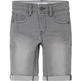 Name It Shorts Bukser Name It Sofus Slim Fit Long Denim Shorts - Medium Grey Denim (13150022)