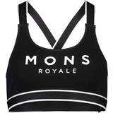 Mons Royale Sports-BH'er - Træningstøj Mons Royale Stella X-Back Bra - Black