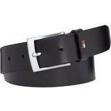 Mænd Bælter Tommy Hilfiger Business Leather Belt - Black