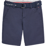 Tommy Hilfiger Bukser Tommy Hilfiger Essential Belted Chino Shorts -Twilight Navy (KB0KB07399)