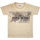 Stone Island Overdele Børnetøj Stone Island Junior T-shirt Print - Beige
