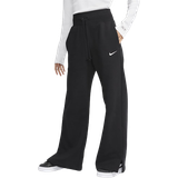 32 - Høj talje - Slids Bukser & Shorts Nike Women's Sportswear Phoenix Fleece High Waist Sweatpants - Black/Sail