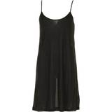 Silke Shapewear & Undertøj Lady Avenue Chemise Slip Dress - Black