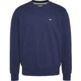 Tommy Hilfiger S Sweatere Tommy Hilfiger Flag Patch Fleece Sweatshirt - Twilight Navy