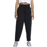 Nike 54 - Dame Bukser Nike Women's Sportswear Phoenix Fleece Curve High Waist Sweatpants - Black/Sail