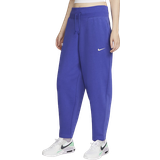 48 - Blå - Fleece Bukser Nike Women's Sportswear Phoenix Fleece Curve High Waist Sweatpants - Lapis/Sail