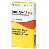 Loperamid Håndkøbsmedicin Imolope 2mg 20 stk Tablet
