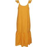Ichi Gul Tøj Ichi Ichi Dress - Radiant Yellow