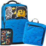 Lego Blå Tasker Lego Optimo+ City Pol Skoletaske - Blå/Sort