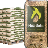 Træpiller Heatlets Premium Træpiller 10kg