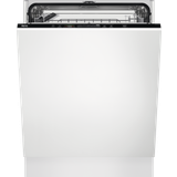AEG Halvt integrerede - Højdejusterbare kurve Opvaskemaskiner AEG FSS5261XZ Hvid