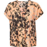 Blomstrede - Nylon Overdele InWear Hazini Floral Print Top - Coral Reef