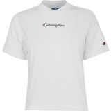 28 - Hvid Overdele Champion Script Crewneck T-shirt - White