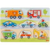 Køretøjer Knoppuslespil Goki Puzzle Vehicles 8 Pieces
