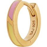 Stine A Petit Circus Huggie Earring - Gold/Pink/Yellow