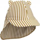 Nylon Solhatte Børnetøj Liewood Senia Sun Hat - Stripe Golden Caramel White
