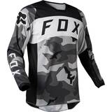 Camouflage - Jersey Tøj Fox Racing 180 Bnkr 22 Jersey - Black/Camo